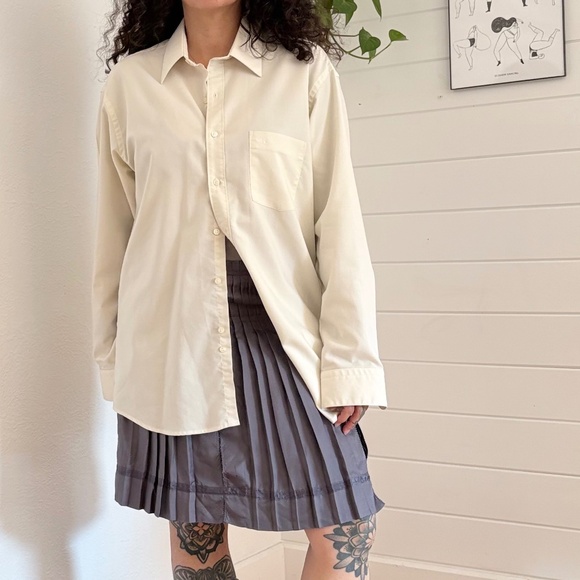 Oscar de la Renta Tops - Oscar de la renta White button down